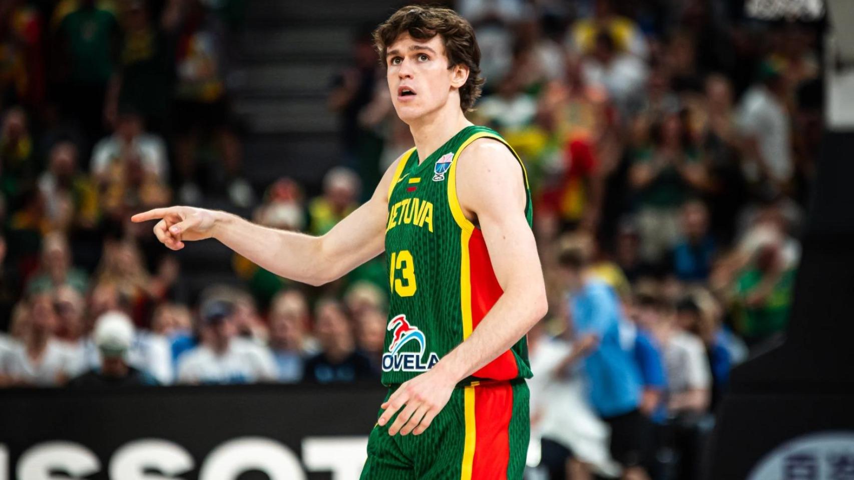 Ignas Sargiunas, protagonista de la histórica remontada de Lituania ante Gran Bretaña.