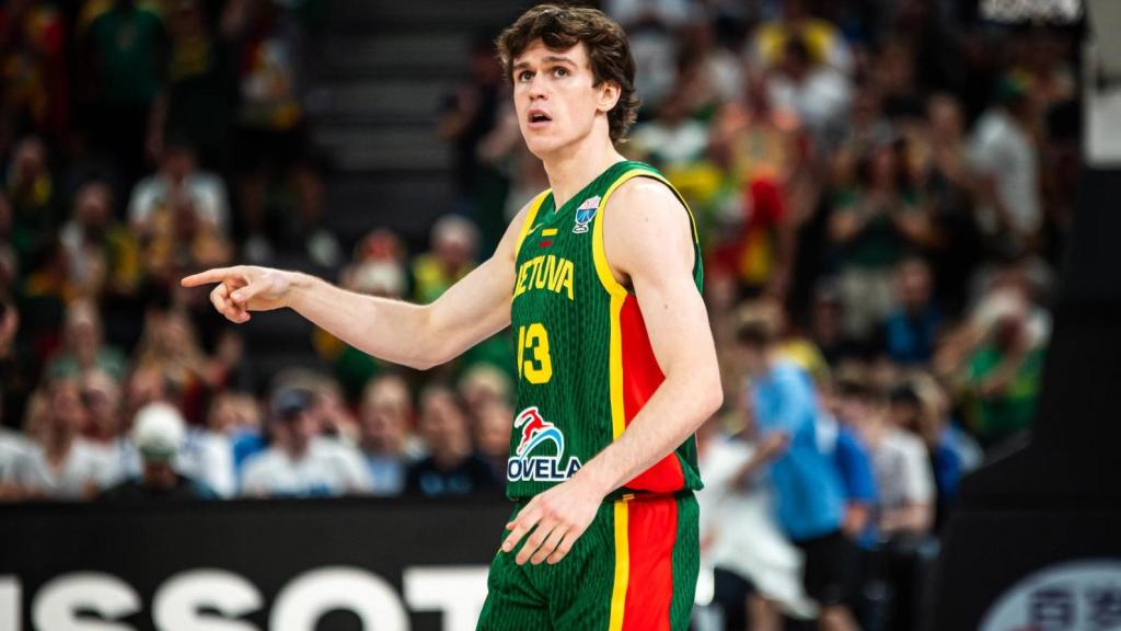 Ignas Sargiunas, protagonista de la histórica remontada de Lituania ante Gran Bretaña.