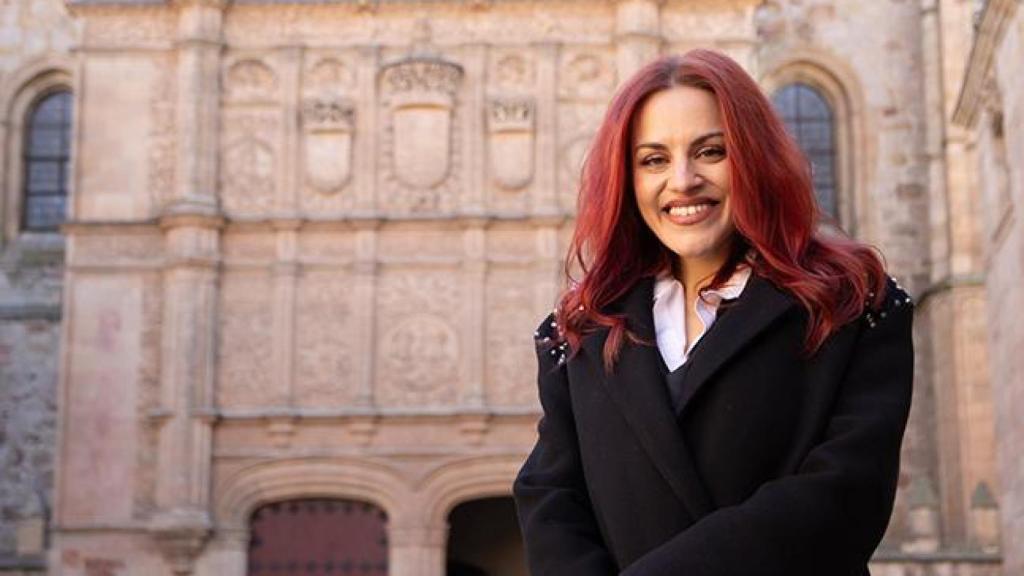Sara García en la Universidad de Salamanca