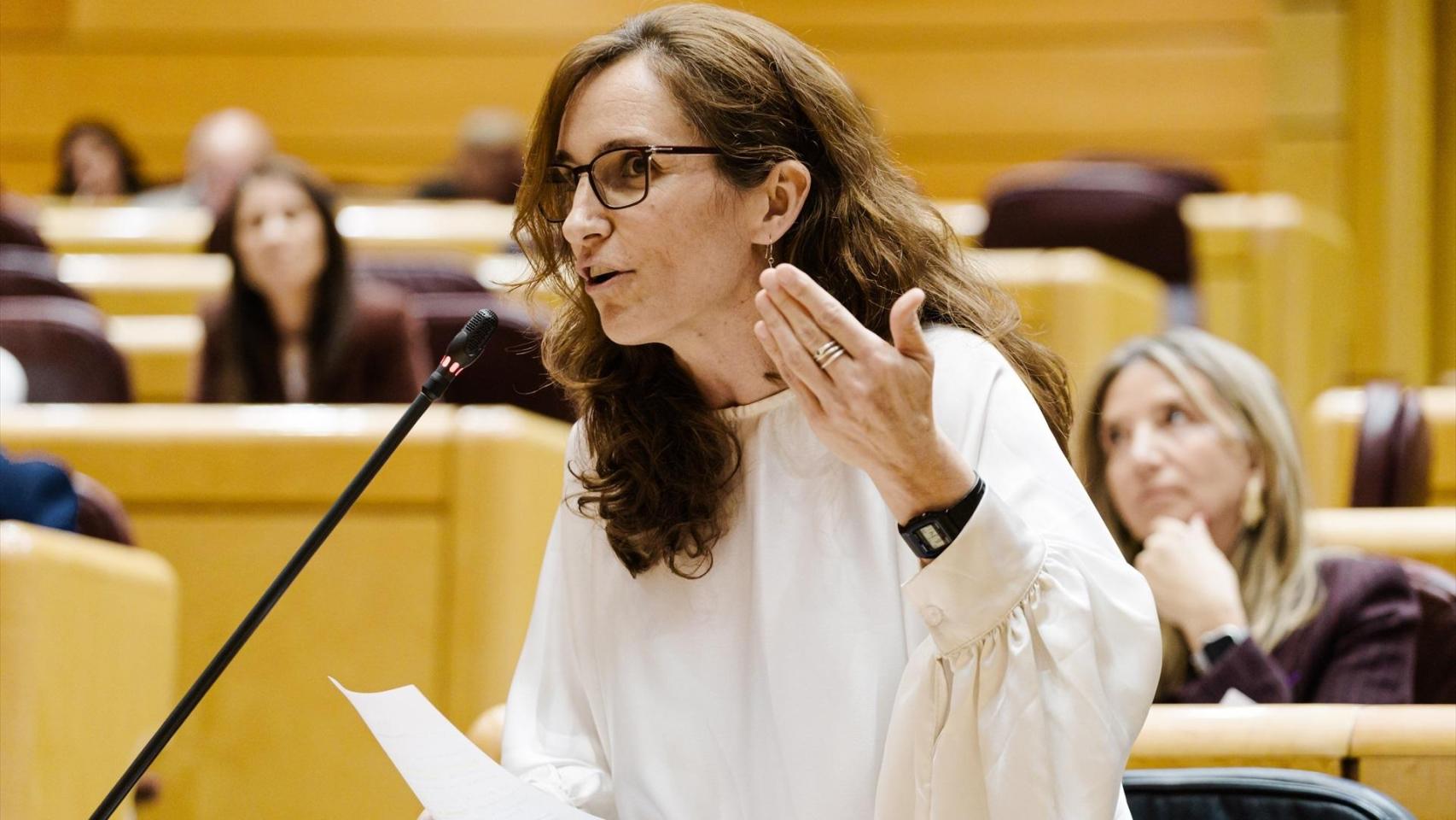 Mónica García, ministra de Sanidad.