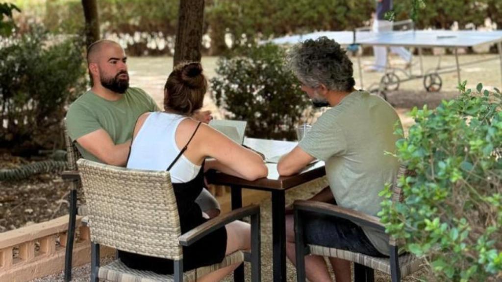 Varios de los jóvenes creadores que participaron en la convivencia de Alcaraz.