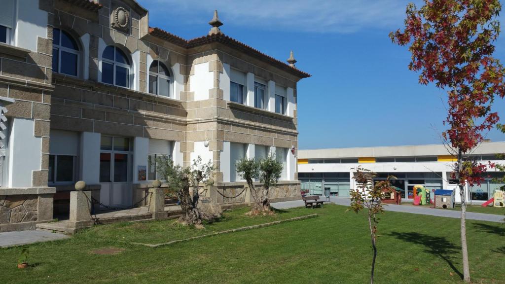 Antiguo edificio del colegio Virxe do Rocío, en Vigo