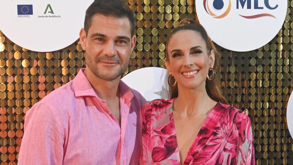 Nuria Fergó y Juan Pablo Lauro en un acto público.