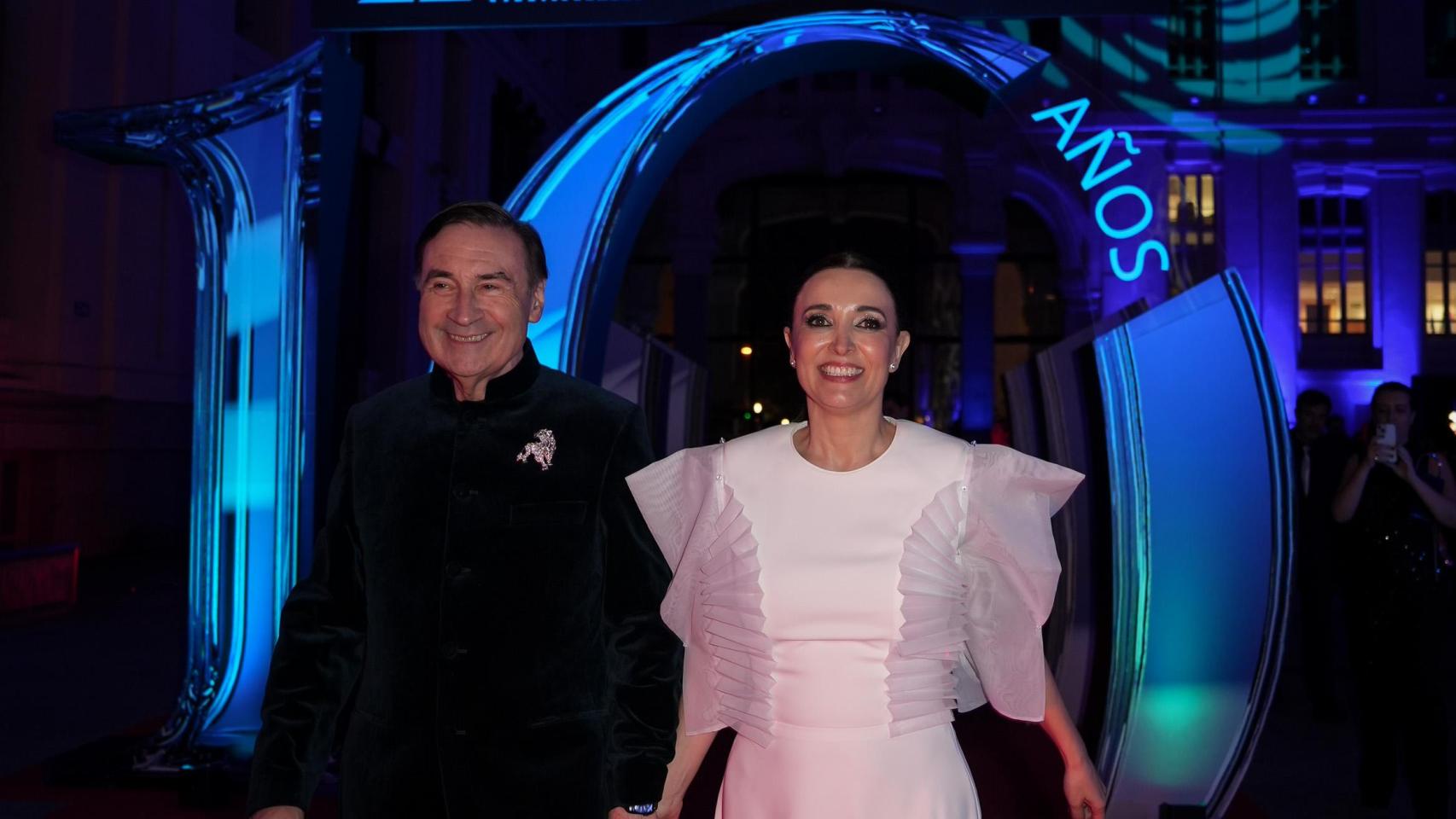 La pareja, en el X Aniversario de EL ESPAÑOL.