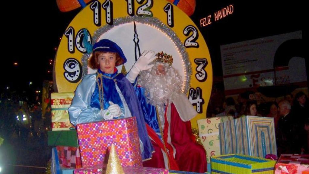 Una edición anterior de la Cabalgata de Reyes en el municipio vallisoletano de La Cistérniga