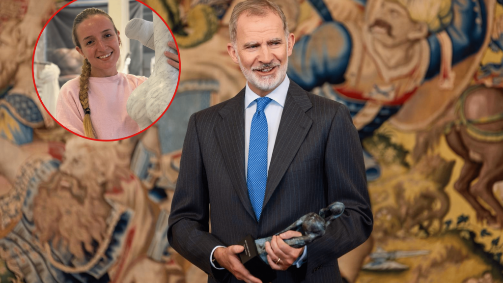 El ‘Premio Fides Grandes Valores’ de la Fundación Notariado diseñado por Estela Ferrer.