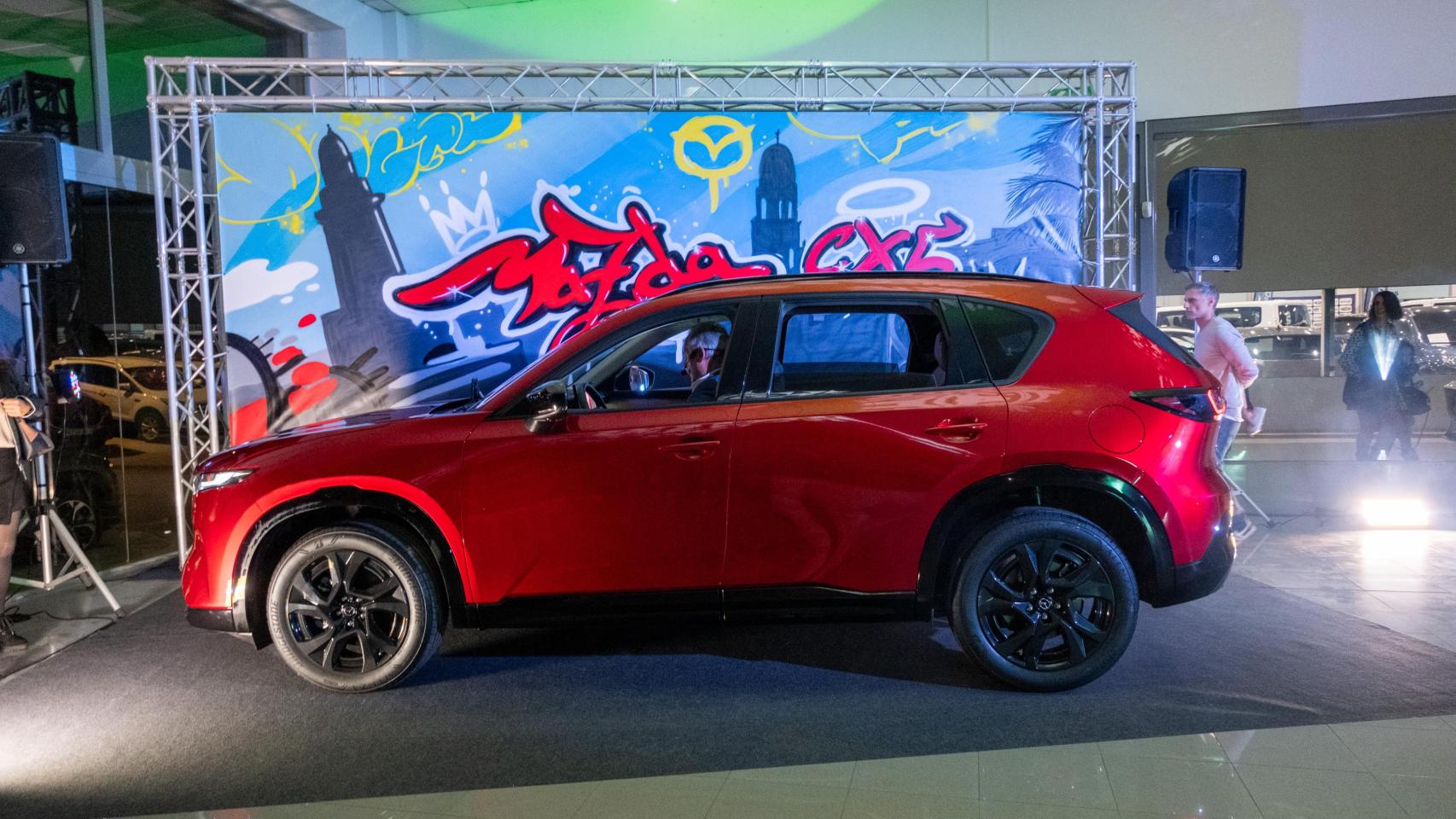 El nuevo Mazda CX-5 presentado en Koni Motor en Málaga.