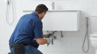 Imagen de un fontanero.