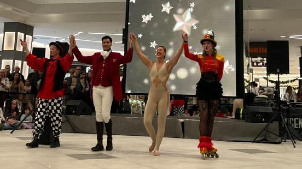 Una de las actuaciones por el 25 aniversario de este centro comercial.