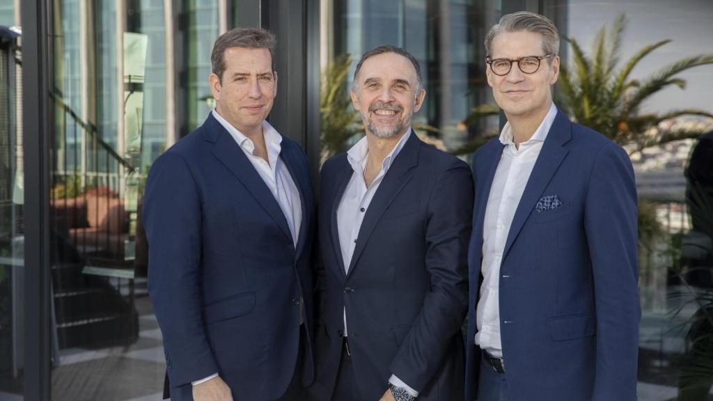 Javier Alemán (socio), Sergio García (socio fundador) y Eric Halverson (socio fundador de Qualitas Funds).