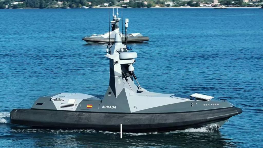 Sead 23 en unas pruebas en Vigo