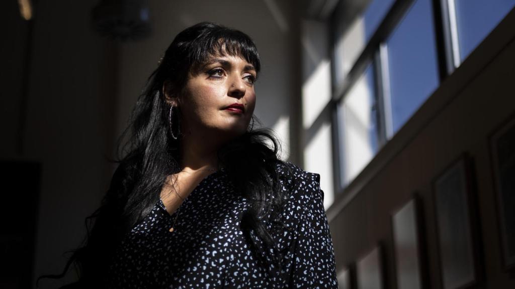 La activista feminista Amelia Tiganus.