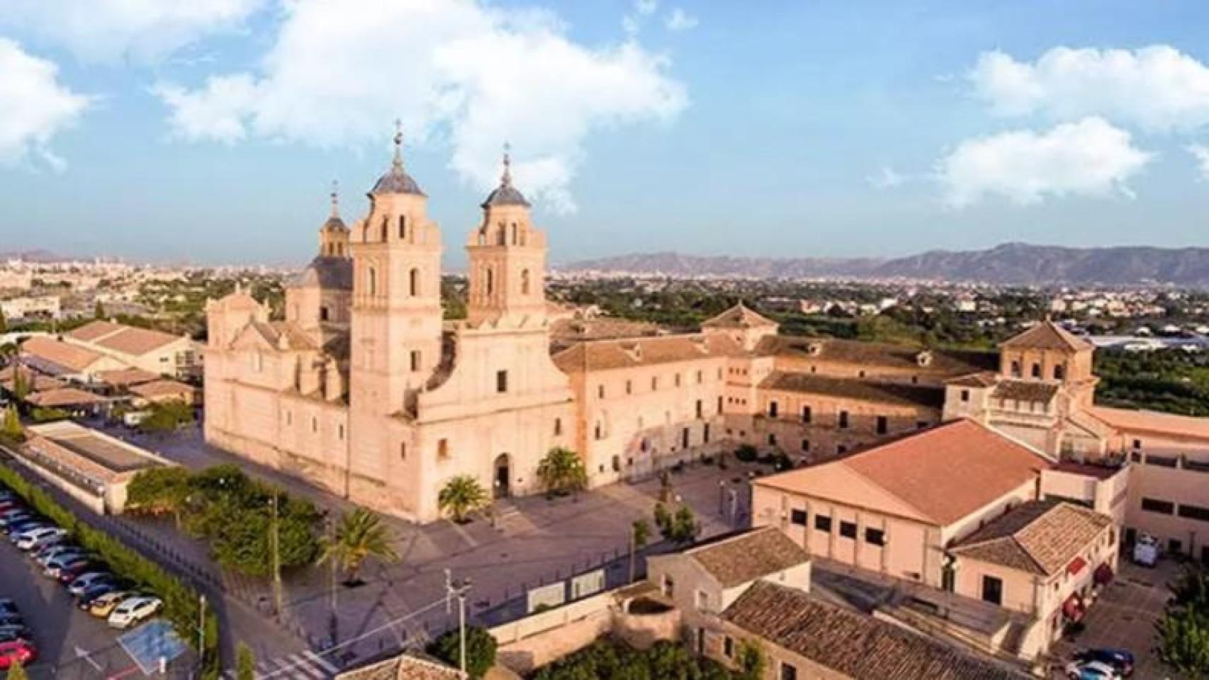 Una vista aérea del Campus de los Jerónimos de la UCAM.