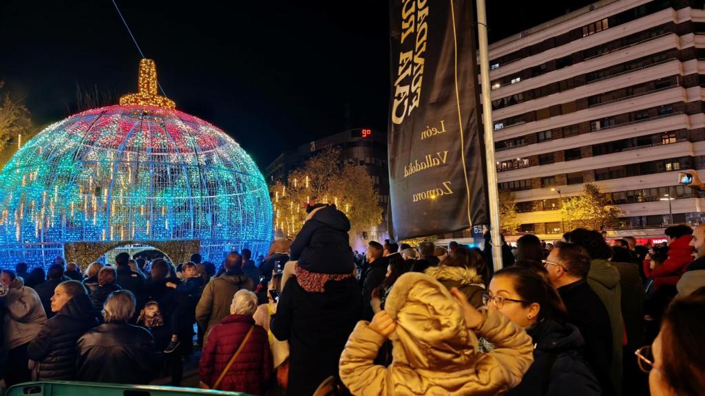 El encendido de las luces de Navidad de Zamora