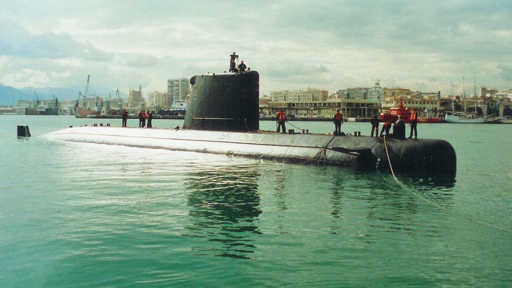 El submarino 'Galerna', en el que el condenado y la víctima de conocieron.