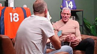 Joe Arlauckas, durante su entrevista con EL ESPAÑOL en DAZN.