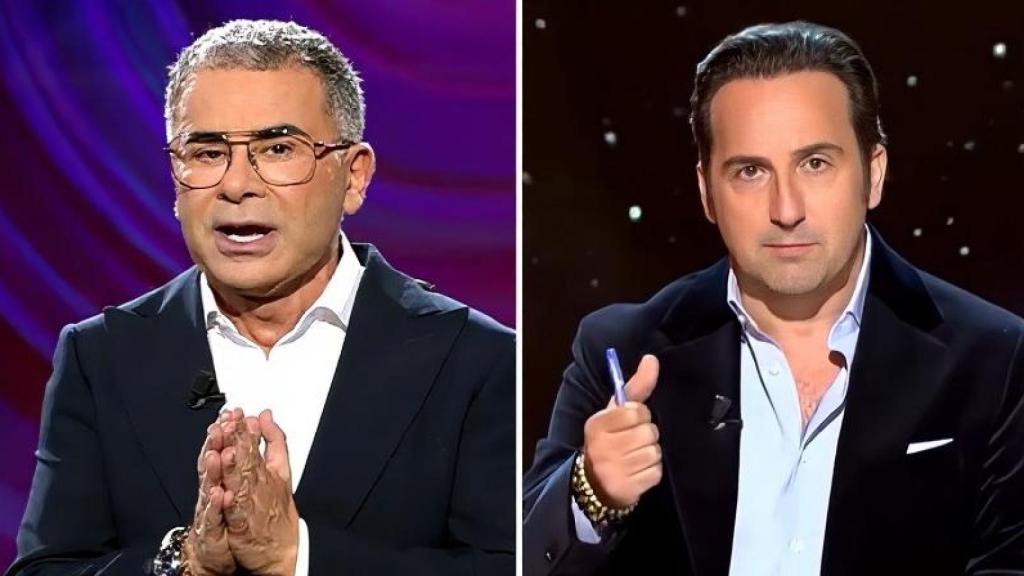 Iker Jiménez y Jorge Javier Vázquez en un montaje de BLUPER.