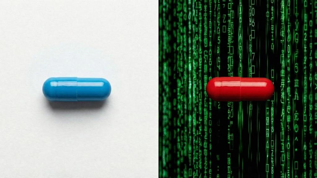 Ilustración inspirada en 'Matrix' y la hipótesis de la simulación