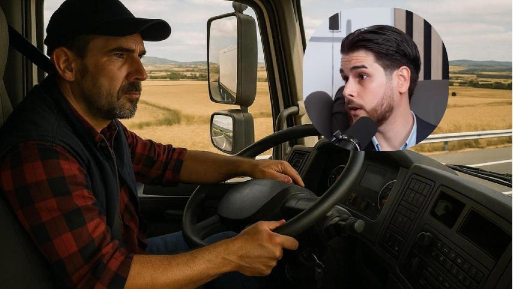 Jorge mencionó que muchos conductores jóvenes prefieren iniciar en rutas internacionales para ganar más dinero.