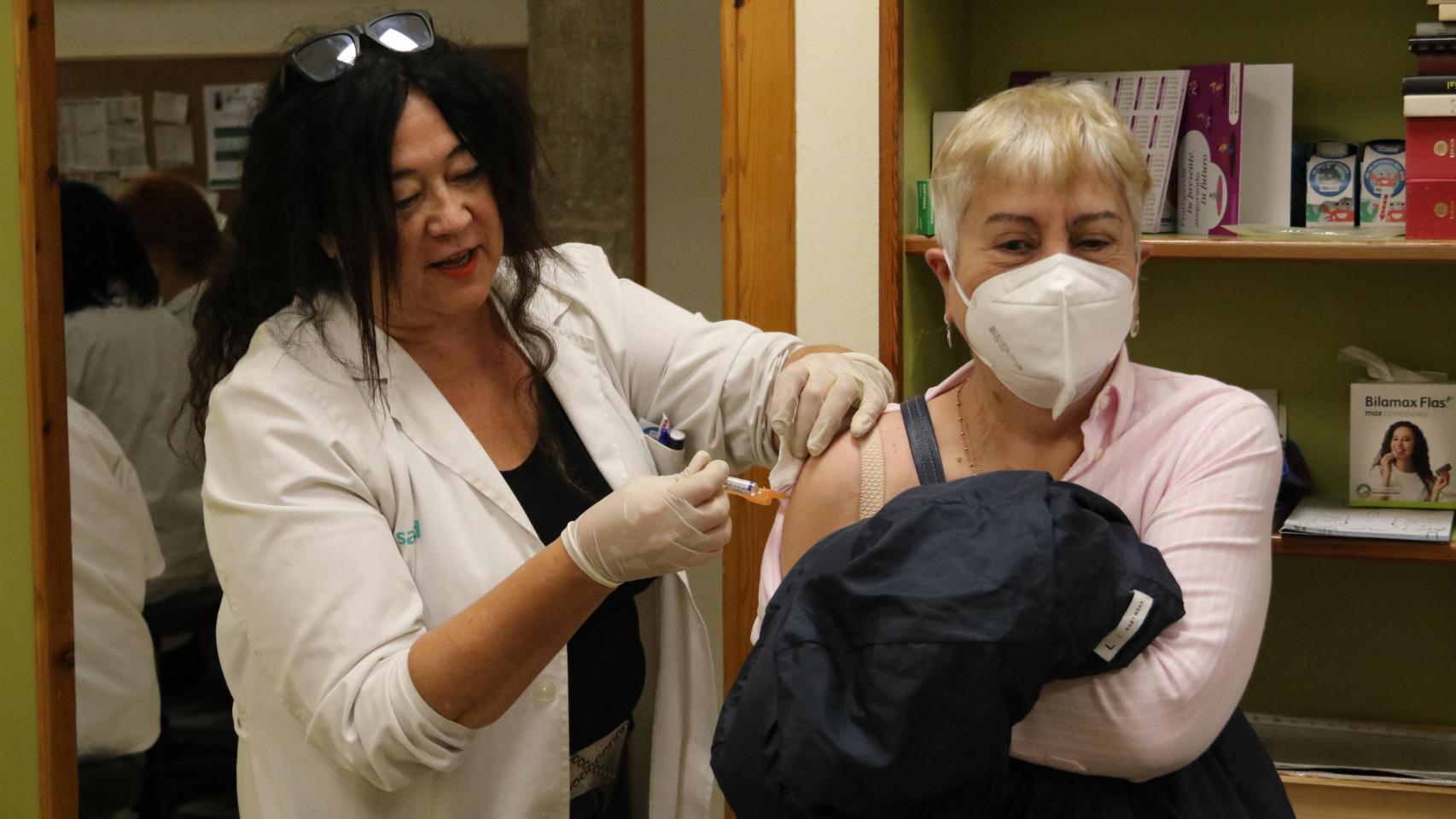 Vacunación contra la gripe y el Covid en Zaragoza