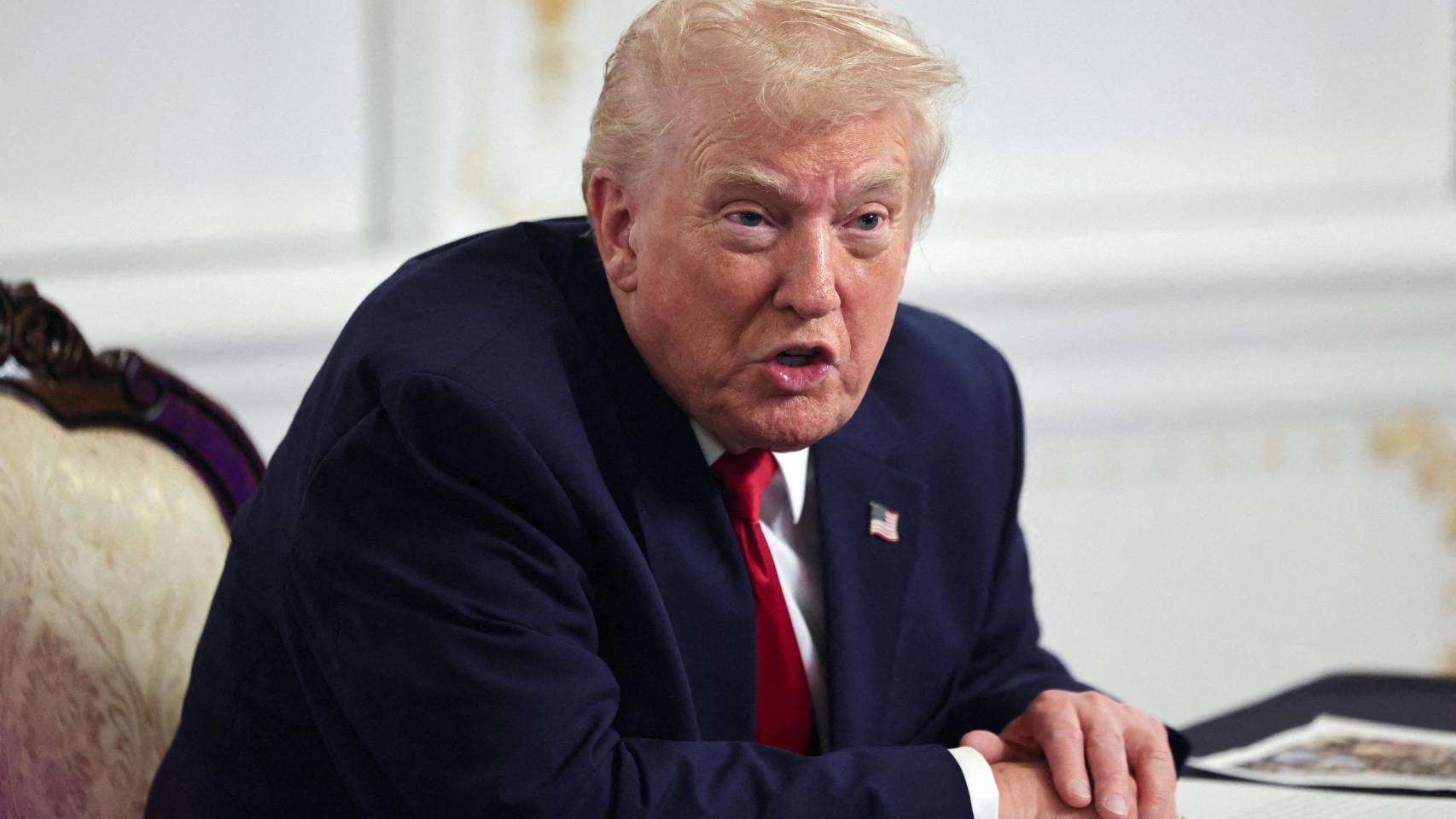 El presidente de Estados Unidos, Donald Trump, esta semana en Florida (EEUU).