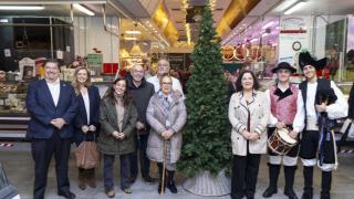 Imagen del encendido en Elviña.