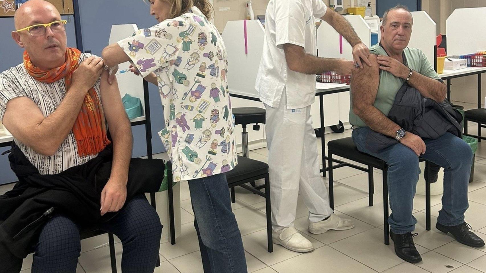 Imagen de la campaña especial de vacunación.