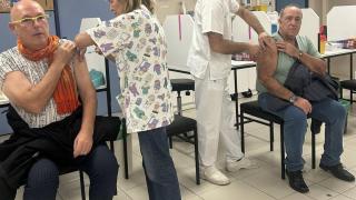 Imagen de la campaña especial de vacunación.