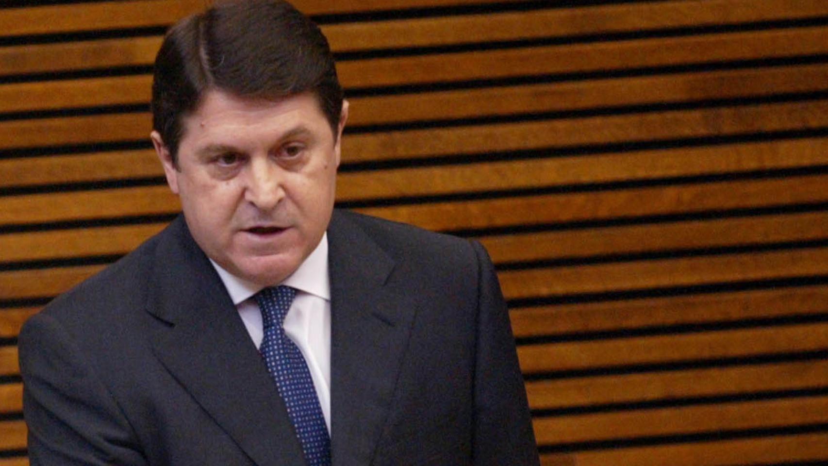 José Luis Olivas cuando tomó posesión de su cargo.