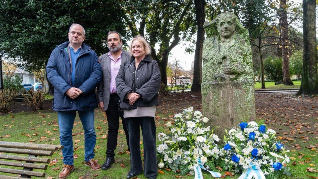 Imagen del homenaje.