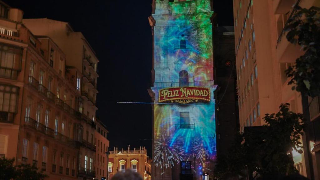 El nuevo 'videomapping' de Navidad en la Catedral.