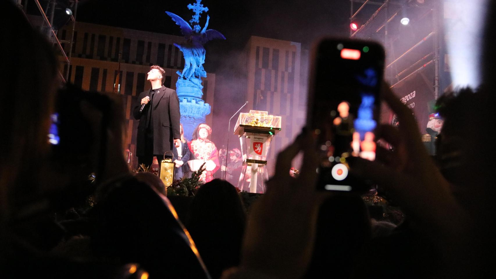 Encendido de luces de Navidad en Zaragoza