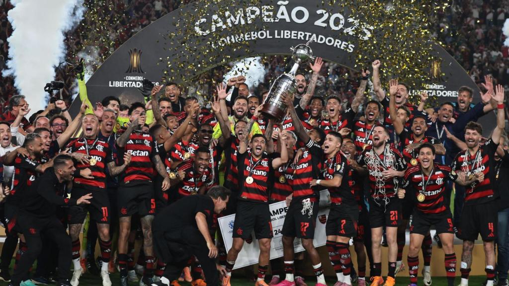 El Flamengo, campeón de la Libertadores.