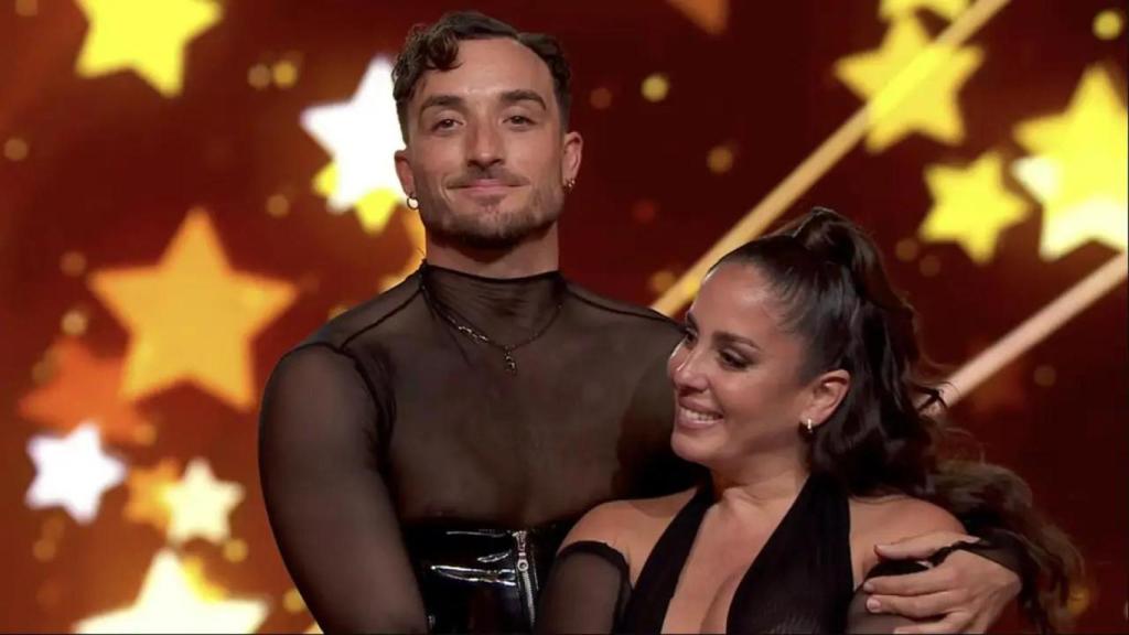 Álvaro Cuenca y Anabel Pantoja en la final de 'Bailando con las estrellas'.
