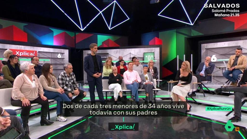 Plató de 'laSexta Xplica'.