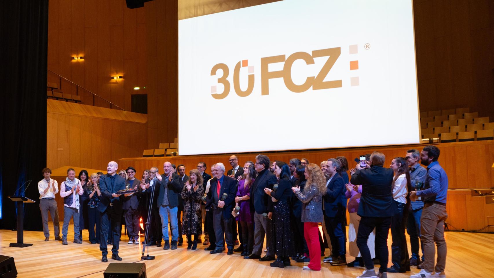 Foto de familia del Festival de Cine de Zaragoza