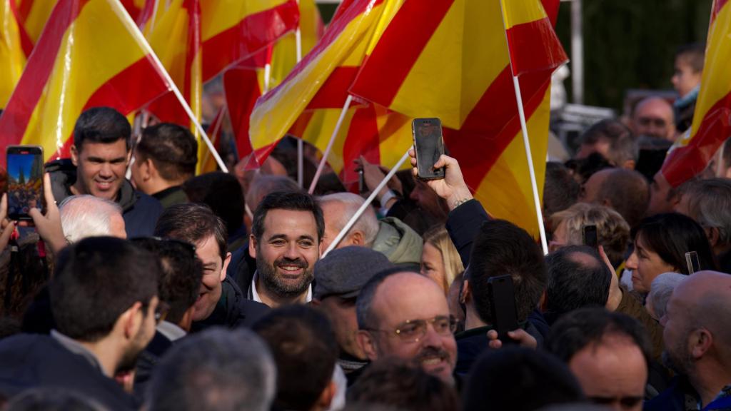 Paco Núñez se ha sumado a la protesta contra Sánchez celebrada en Madrid.