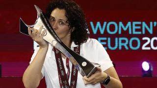 Clàudia Pons, la seleccionadora del combinado nacional femenino de fútbol sala.