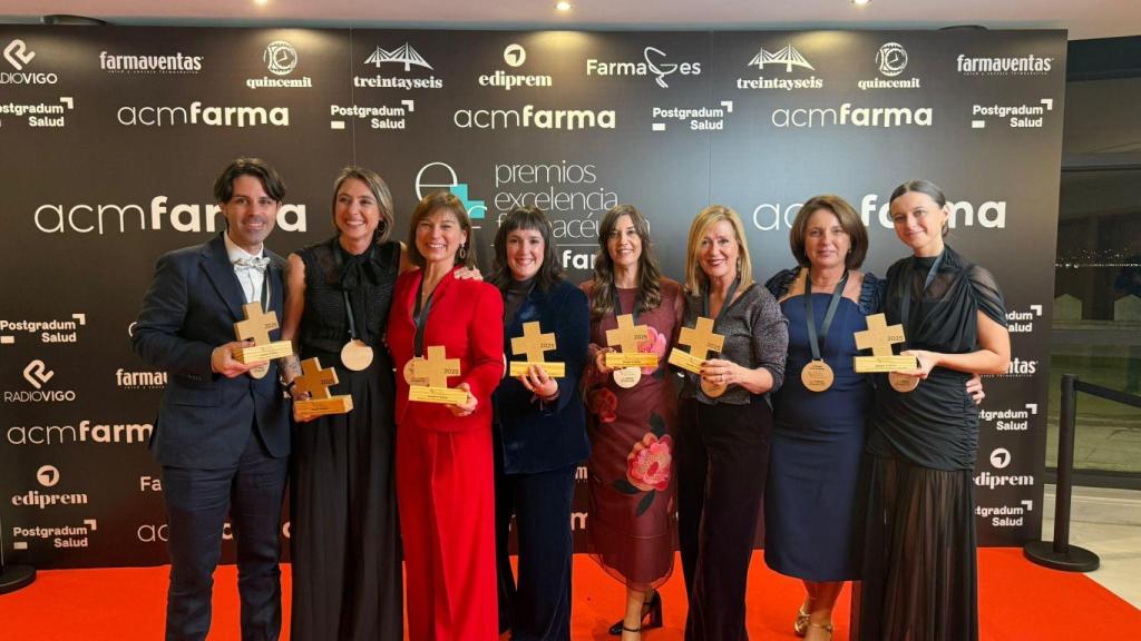 Imagen de los premiados.