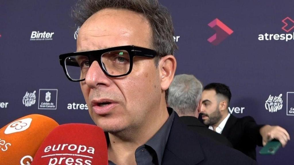 Ángel Llàcer, en un acto celebrado en Las Palmas de Gran Canaria.