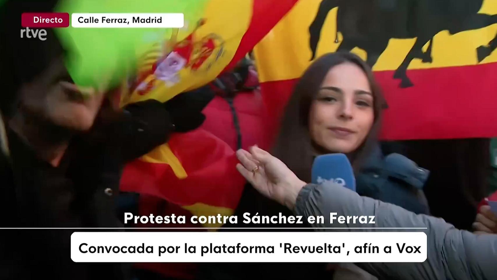 Laura Pavía en 'Noticias 24 H'.