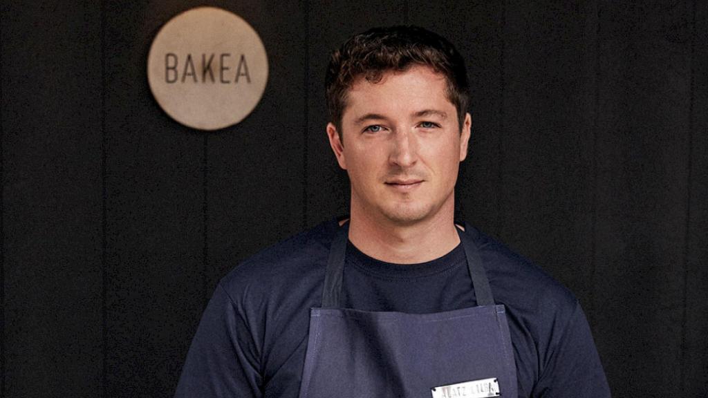 El chef Alatz Bilbao, al frente de Bakea.