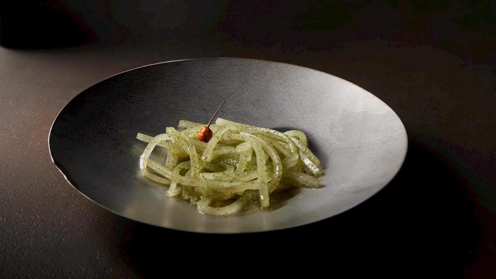 Uno de los platos de Bakea.