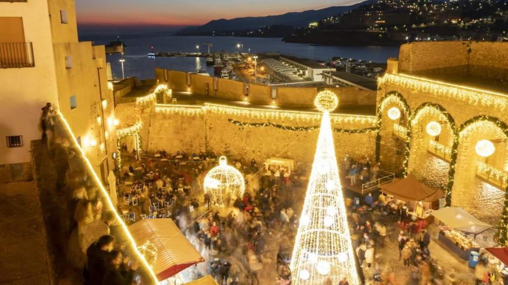 Espectáculo de luces. EE