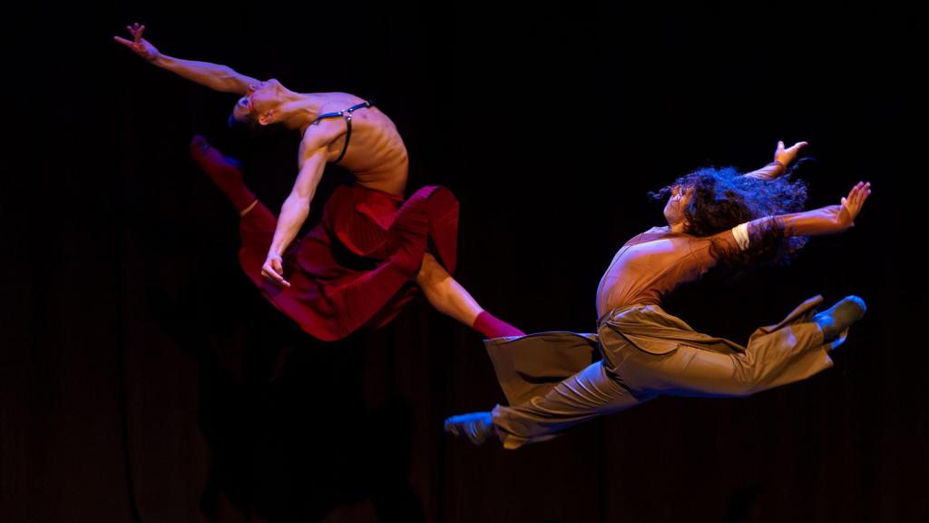 Alessandro Colonna y Asia Orlando, en un momento de 'Rasputín'. Foto: Jesús Vallinas