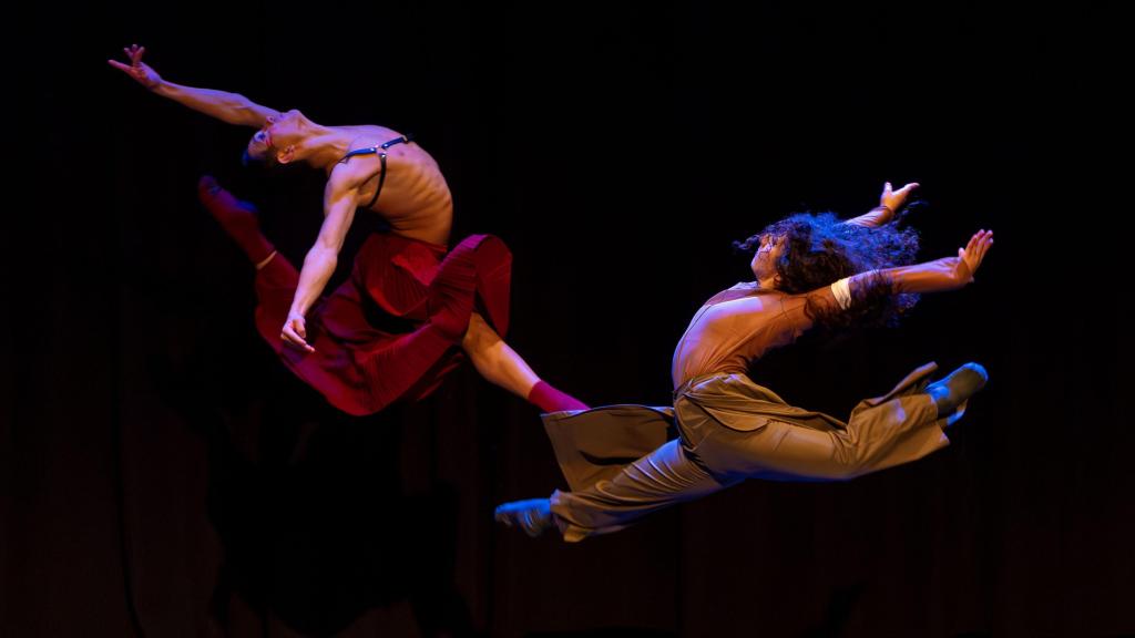 Alessandro Colonna y Asia Orlando, en un momento de 'Rasputín'. Foto: Jesús Vallinas