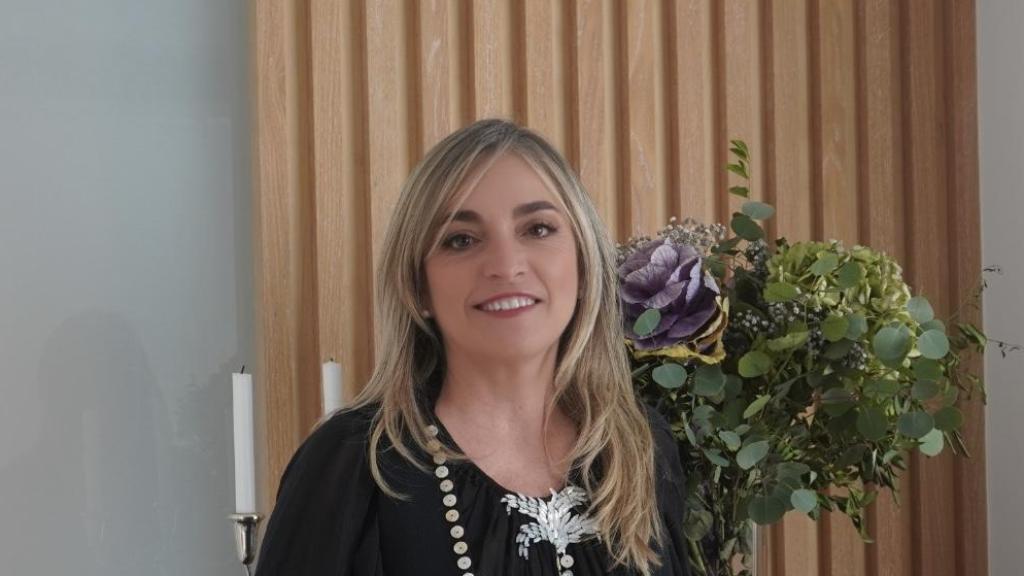 Nuria March junto a Lourdes Redondo.