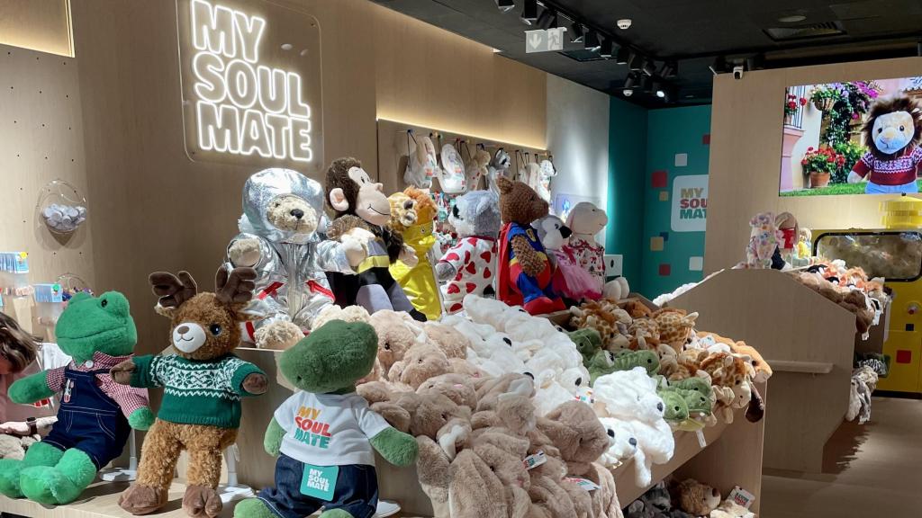 La tienda por dentro.