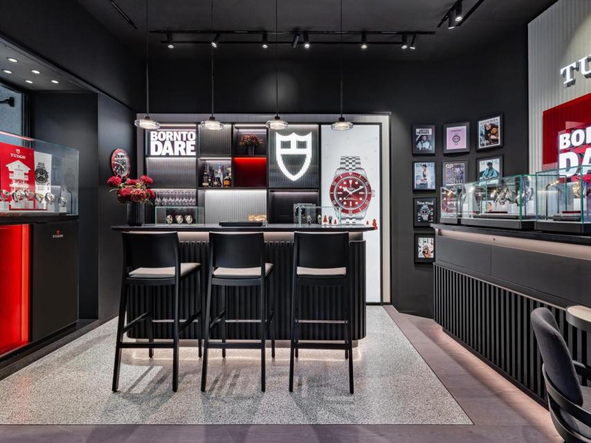 Interior de la boutique.