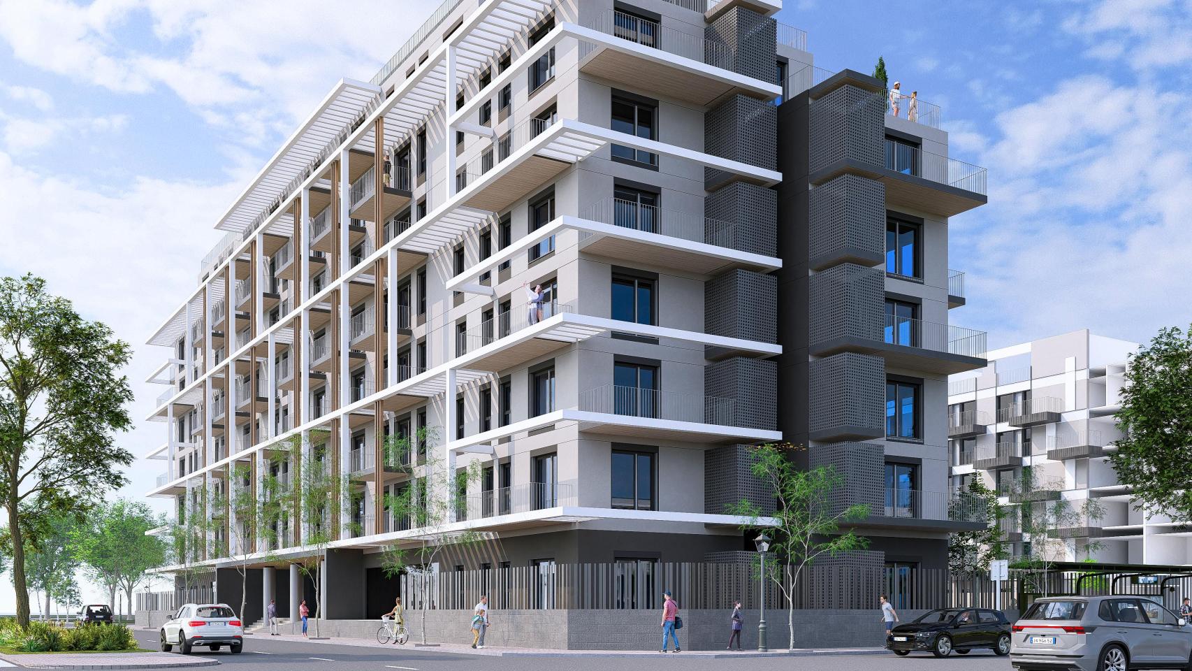 Piso en la nueva urbanización de Los Berrocales de Madrid.